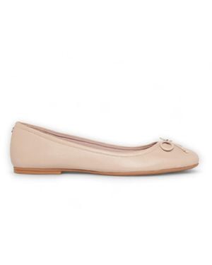 Windsor Smith Blush Leather Mocassin Flat Shoes - Pink