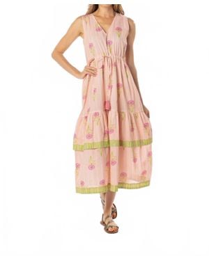 Bindu Allison Dress - Pink