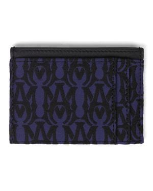 Amiri Ma Jacquard Cardholder - Blue