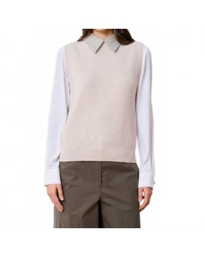 WE-AR4 The School Vest - Brown