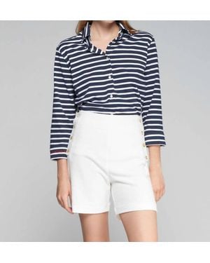 Vilagallo Tia Bermuda Shorts - Blue