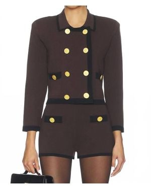 L'Agence Lumi Pull On Short - Black