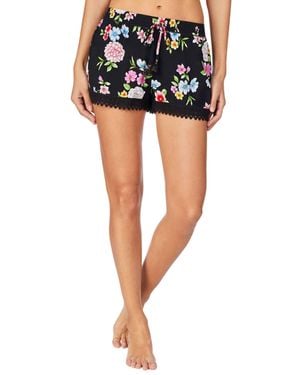 Kensie Pajama Boxer Short - Black