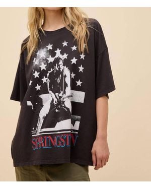 Daydreamer Bruce Springsteen Rockin America Tee - Black