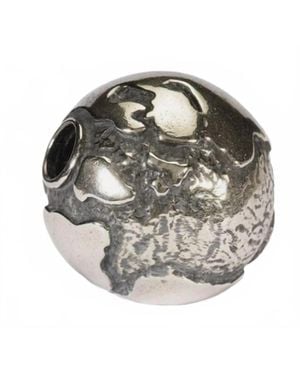 Trollbeads Big Earth Bead Charm - Metallic
