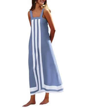 CAMILA BLANCO Maxi Dress - Blue