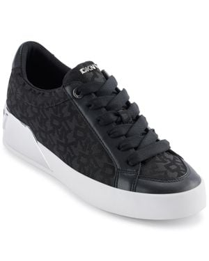 DKNY Maben Lace-up Sneakers - Black