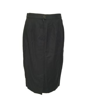 Max Mara Maxmara Weekend Pencil Skirt - Black