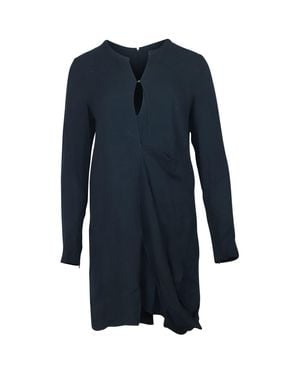 Acne Studios Keyhole Neckline Dress - Blue