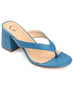 Journee Collection Collection Alika Pump - Blue