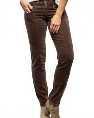 Mac Jeans Rich Slim Velvet Jeans - Black