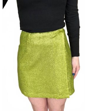 FRNCH Shane Mini Skirt - Green