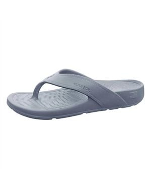 NuuSol Cascade Flip Flop Sandals - Blue