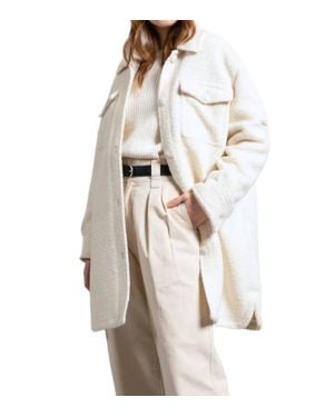 Saint James Loelia Coat - Natural
