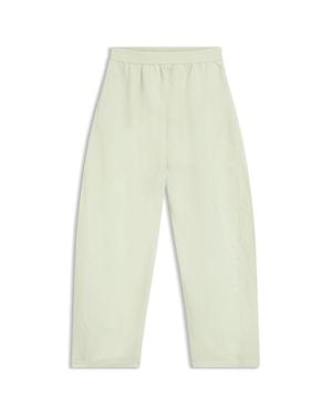 BOSS Balloon-Leg Pants With Elasticated Waist - Green
