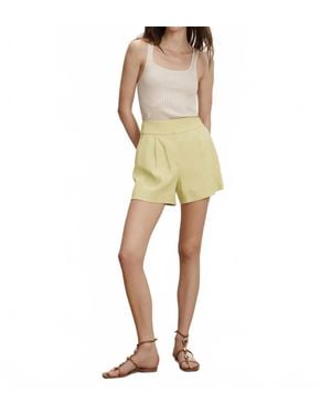 Veronica Beard Haina Short - Yellow