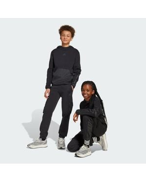 adidas Kids' Utility Pack Fleece Cargo Pants Junior - Black