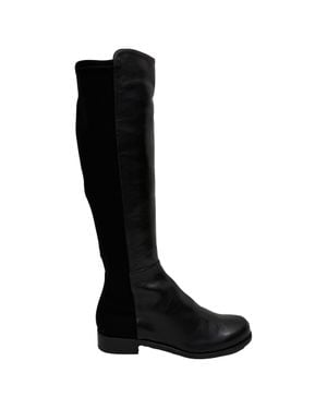 Stuart Weitzman 5050 Over The Knee Boots - Black