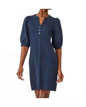 Lilly Pulitzer Ronson V Neck Mini Dress - Blue