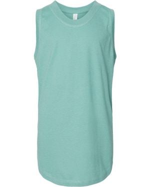 L.A.T Girls' Relaxed Fine Jersey Tank - Green
