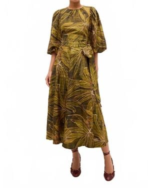 Marie Oliver Estine Midi Skirt - Green