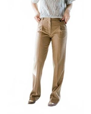 THE GARMENT Mitch Straight Leg Pants - Natural