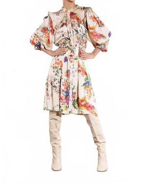 Lola Australia Kara Silk Dress - White
