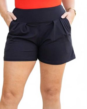 Julia Rose Lindsay Luxe Shorts - Blue