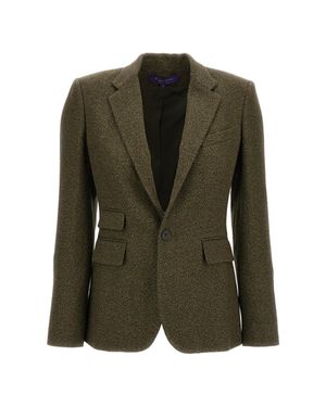 Ralph Lauren Parker Broken-Twill Blazer - Green