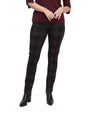 Fdj Pull-On Slim Leg Pants - Black