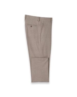 Paul Fredrick Knit Soft Touch Pant - Gray