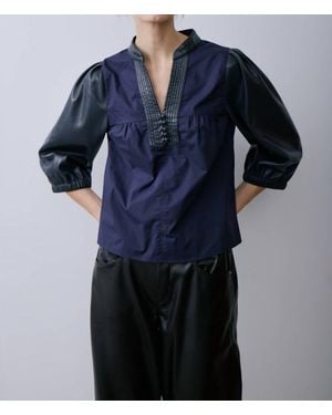 Melissa Nepton Rocha Blouse - Blue