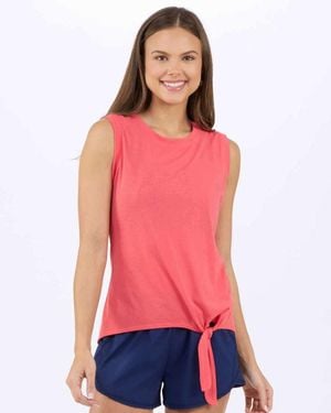 Boxercraft Knot Front T-Shirt - Gray