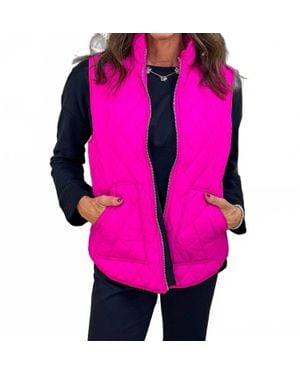Aryeh Grace Puffy Vest - Pink
