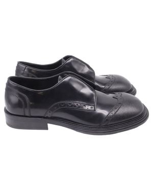 Ferragamo Ferragamo Festo Wing-Tip Oxfords - Black