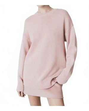 RUE SOPHIE Boulogne Crewneck Sweater - Pink