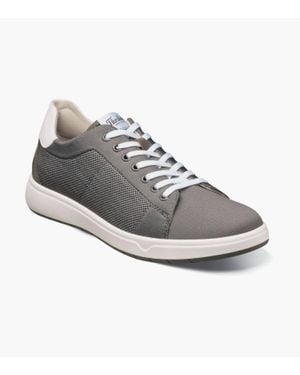 Florsheim Heist Knit Lace To Toe Sneaker Shoe - Gray