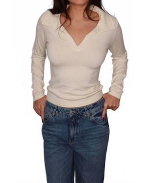 Et Clet Logan Long Sleeve Top - Blue
