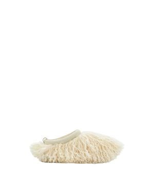 UGG Cream Tazz Fluff Momma Faux Fur Platform Loafers - Multicolor