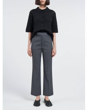 Maria McManus High Waisted Crop Trouser - Black