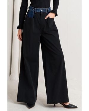 TRUEDAMES This One's For You Denim Pants - Black