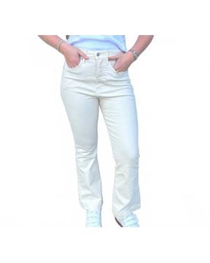 Veronica Beard Kean Straight Leg Front Seam Pants - Blue