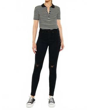 Kancan Naya High Rise Skinny Jean - Black