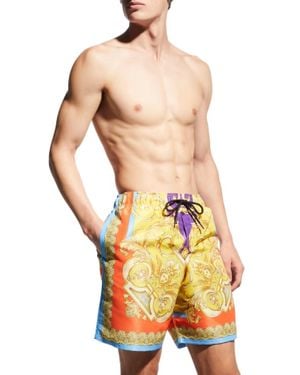 Versace Swim Shorts - Yellow