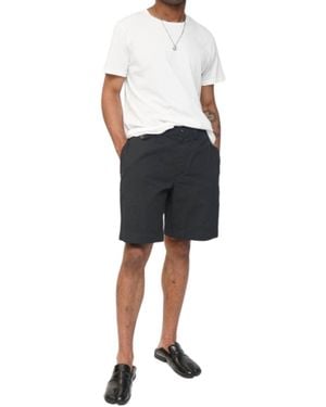 KNICKERBOCKER Linen Basket Short - Black