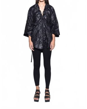 Simply Mila Mykonos Tunic Top - Blue