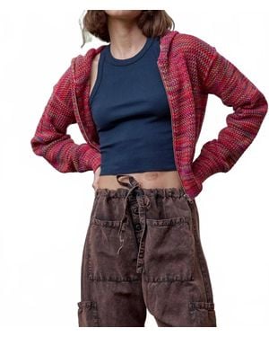 NSF Mills Painted Sweater - Red