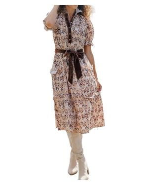 Merigold Capri Midi Dress - Pink