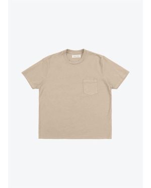 Les Tien Classic Pocket Tee - Natural