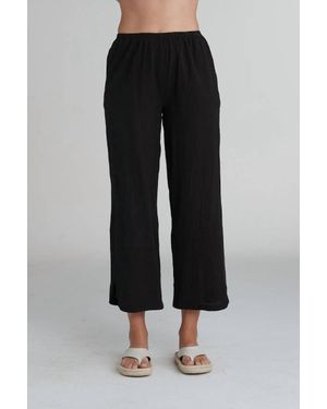 cut-loose Crosshatch Vented Pant - Black